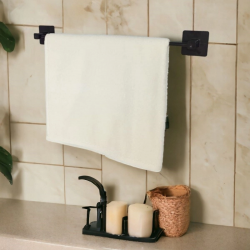 Mey İthalat®  Kendiliğinden Yapışkanlı Siyah Çubuk Havluluk