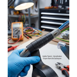 Mey İthalat® Kendinden Kaynaşan Eriyen Bant Su Geçirmez İzolasyon Bandı