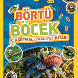 Mey İthalat®  Kids Börtü Böcek Çıkartmali Aktivite Kitabı