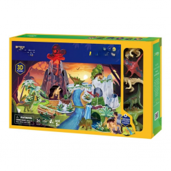 Mey İthalat® Kids Dinozor Oyun Seti 3D Puzzle