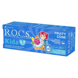 Mey İthalat®  .Kids Diş Macunu 3-7 Yaş 35 ml Meyve Külahı