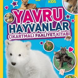 Mey İthalat®  Kids Yavru Hayvanlar Çıkartmalı Faaliyet Kitabı