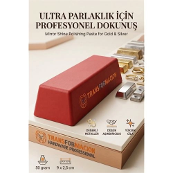 Mey İthalat® Kırmızı Cila 50gr Altın & Gümüş İçin Son Kat Ayna Parlaklığı 723046