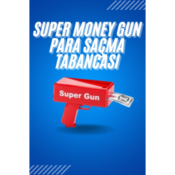 Mey İthalat® Kırmızı Çocuklara Özel Para Fırlatma Makinesi Para Saçma Tabancası