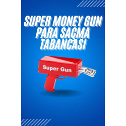 Mey İthalat® Kırmızı Çocuklara Özel Para Fırlatma Makinesi Para Saçma Tabancası