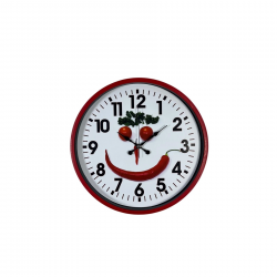 Mey İthalat® Kırmızı  Kitchen 36 Cm Mutfak Duvar Saati