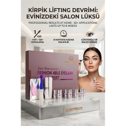 Mey İthalat® Kirpik Perma Seti | Profesyonel 8 Hafta Kalıcı Kirpik Kıvırma | 50 Kullanım Lifting Etkisi 723077