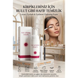 Mey İthalat® Kirpik Şampuanı & Kaş Köpüğü Seti | İpek Kirpik Uyumlu, Hassas Ciltler 723062
