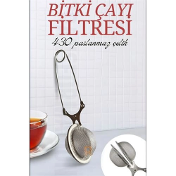 Mey İthalat® Kıskaçlı Bitki Çayı Filtresi Top Çay Demliği Çay Filtresi Maşası 721230