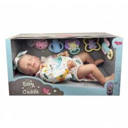 Mey İthalat® KNG-901-3,5902-1,4 KUTULU 43CM GERÇEKÇİ BEBEK -VRD