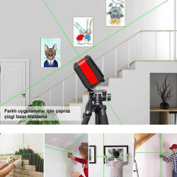 Mey İthalat® KOBB KBL91GTP 90 Metre Lazer Hizalama Yeşil Lazer