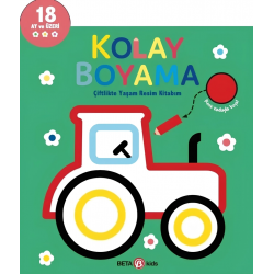 Mey İthalat® Kolay Boyama Çiflikte Yaşam Resim Kitabım