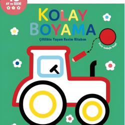 Mey İthalat® Kolay Boyama Çiflikte Yaşam Resim Kitabım