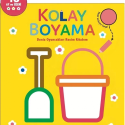 Mey İthalat® Kolay Boyama Deniz Oyuncakları Resim Kitabım