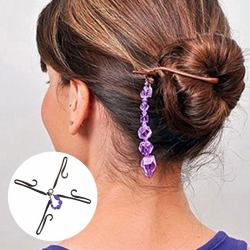 Mey İthalat®  Kolay Saç Toplama Örgü Yapma Tokası Saç Şekillendirme Seti