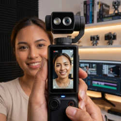 Mey İthalat® Kompakt 4K Vlog Kamera 2.0 IPS Ekran Otomatik Odaklama ve Stereo Ses Kayıtlı