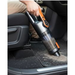 Mey İthalat® Kompakt Kablosuz Süpürge Güçlü Çekiş ve Düşük Ses Seviyesi