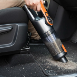 Mey İthalat® Kompakt Kablosuz Süpürge Güçlü Çekiş ve Düşük Ses Seviyesi