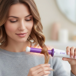 Mey İthalat® Kompakt Seyahat Tipi Saç Maşası – Parlak ve Sağlıklı Bukleler