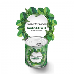 Mey İthalat®  Konserve Bahçem Evde Konservede Dereotu Yetiştirme Kiti Aparatı