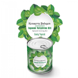 Mey İthalat®  Konserve Bahçem Evde Konservede Kolay Ispanak Yetiştirme Kiti