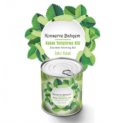 Mey İthalat®  Konserve Bahçem Evde Konservede Sakız Kabak Yetiştirme Kiti