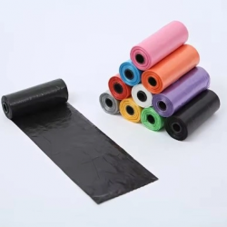 Mey İthalat® Köpek Dışkı Poşeti 4lü Düz Renk Set