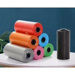 Mey İthalat® Köpek Dışkı Poşeti 4lü Düz Renk Set