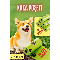 Mey İthalat® Köpek  Kaka Poşeti 90 Adet Köpek Dışkı Poşeti 720858