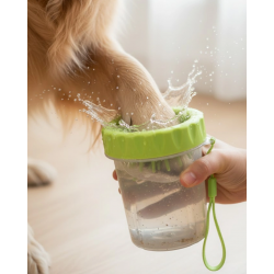 Mey İthalat® Köpek Pati Temizleyici Yıkama Kabı Halı ve Zemin Koruyucu