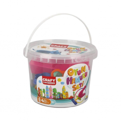 Mey İthalat® Kovalı Oyun Hamuru Seti 200 gr 17 Parça