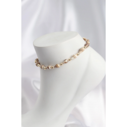 Mey İthalat® Koyu Renk Doğal Deniz Kabuğu Model Halhal