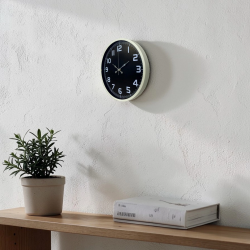 Mey İthalat® Krem 36 Cm Standart Duvar Saati