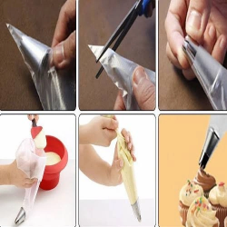 Mey İthalat® Krema Sıkma Seti 10 Parça