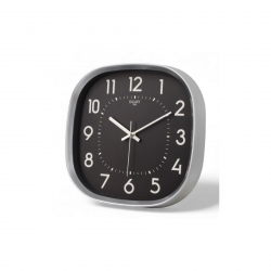 Mey İthalat® Krom 31 Cm Dekoratif Lüks Duvar Saati