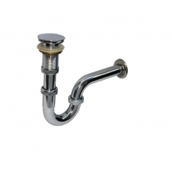 Mey İthalat® Krom Lavabo Sifonu Stoplu Pop-Up 32 mm
