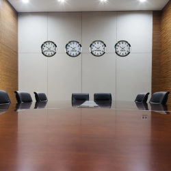 Mey İthalat® Krom Seri 36 cm Metal Dünya Saatleri (4’lü Set)