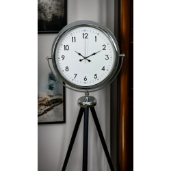 Mey İthalat® Krom Standart Tripod Ayaklı Saat
