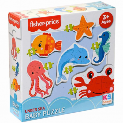 Mey İthalat®  KS  Baby Under Sea 6 in 1 Puzzle