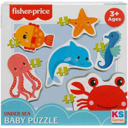 Mey İthalat®  KS  Baby Under Sea 6 in 1 Puzzle