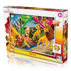 Mey İthalat® Ks Games 200 Parça Lion King Puzzle