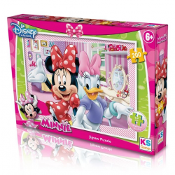Mey İthalat® Ks Games 200 Parça Minnie Çocuk Puzzle