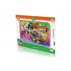 Mey İthalat® Ks Games 24 Parça Cats  Frame Puzzle