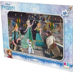 Mey İthalat® Ks Games 24 Parça Frozen Frame Puzzle