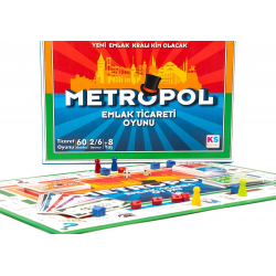Mey İthalat® Ks Games Metropol Emlak Ticaret Oyunu