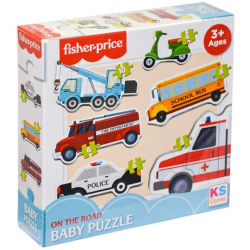 Mey İthalat®  KSFisherPriceBabyOnTheRoad6in1Puzzle