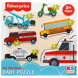 Mey İthalat®  KSFisherPriceBabyOnTheRoad6in1Puzzle