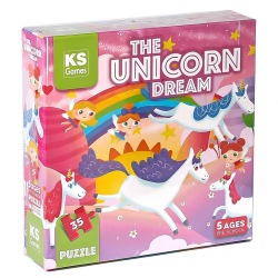 Mey İthalat®  KSGamesTheUnicornDreamPre-SchoolPuzzle