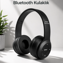 Mey İthalat® Kulak İçi Kablosuz Bluetooth Kulaklık Ekstra Bass ve Çok Yönlü Kullanım