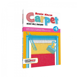 Mey İthalat® Kumtoys Carpet Benim Halım Halı Dokuma
